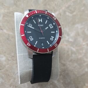 MVMT Black and Red Men's Watch